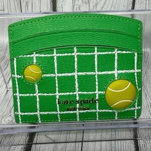 BRAND NEW Kate Spade New York Courtside Printed Slim Card Holder